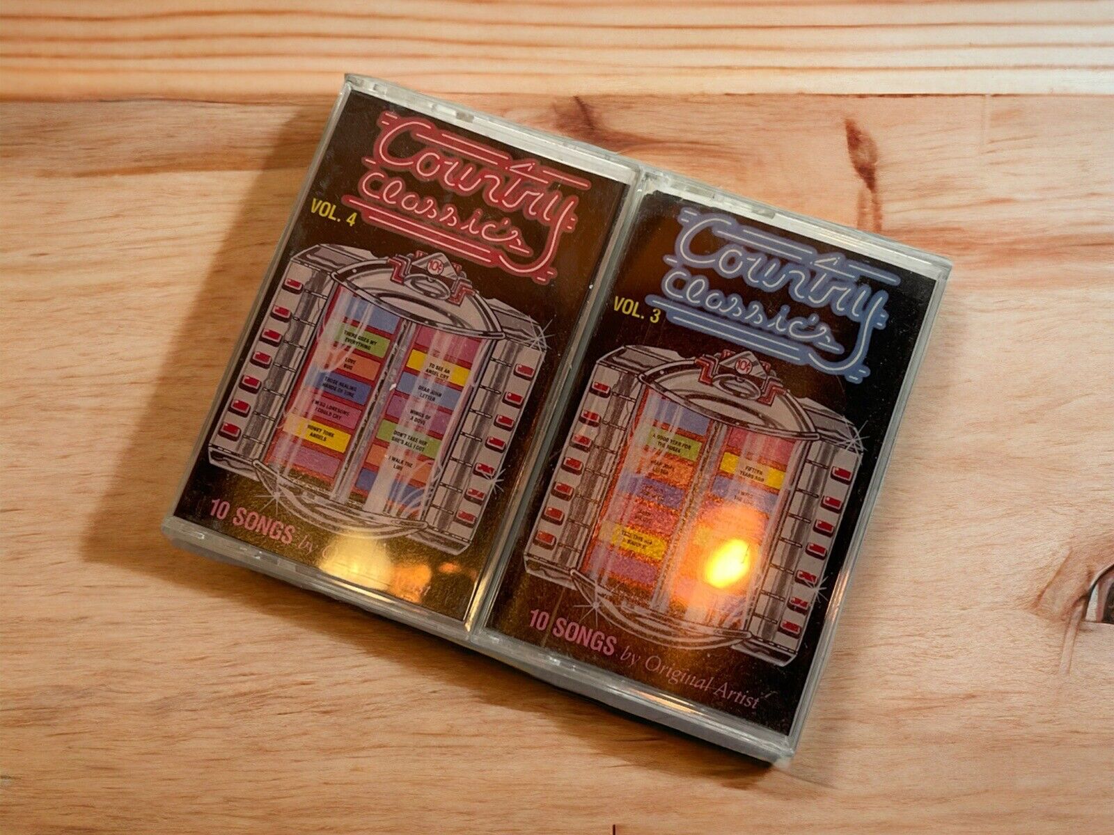 Country Classics Vol 3 & 4 Cassettes