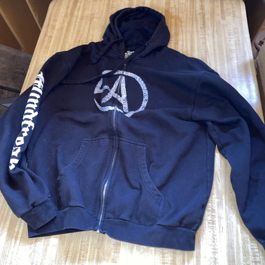Criss Angel Mind Freak Full Zip Hoodie Large 