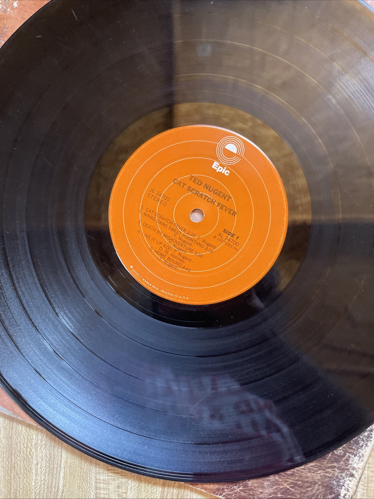 Ted Nugent Cat Scratch Fever Vinyl And His Self Titled Vinyl