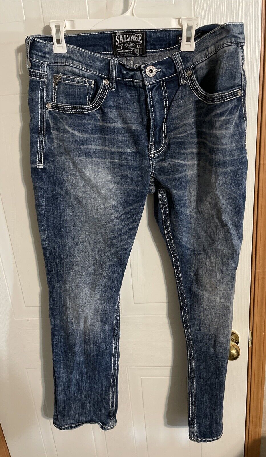 Buckle Salvage Jeans 36x30 Mayhem Straight