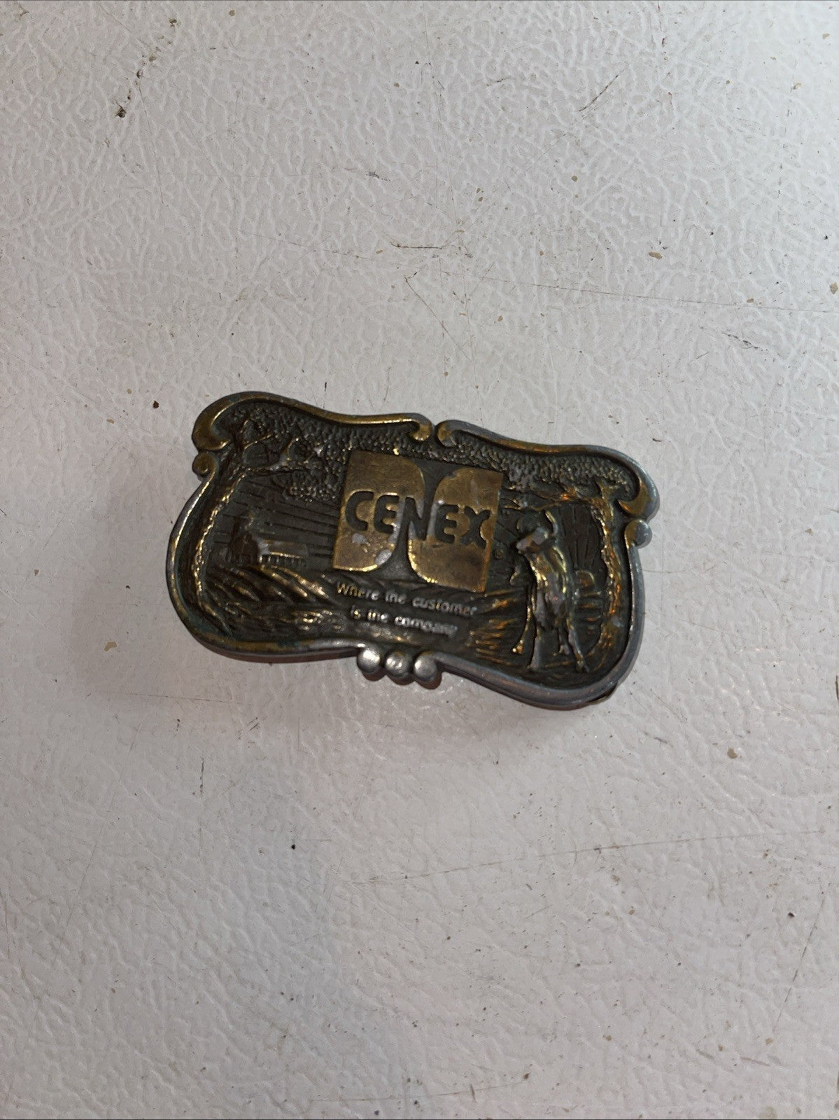 Vintage Cenex Belt Buckle 