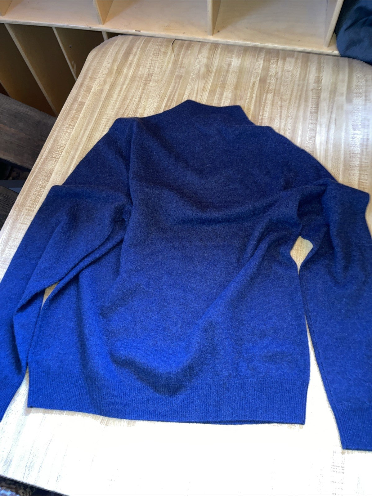 Christian Lacroix 2 Ply Cashmere Quarter Zip Large 
