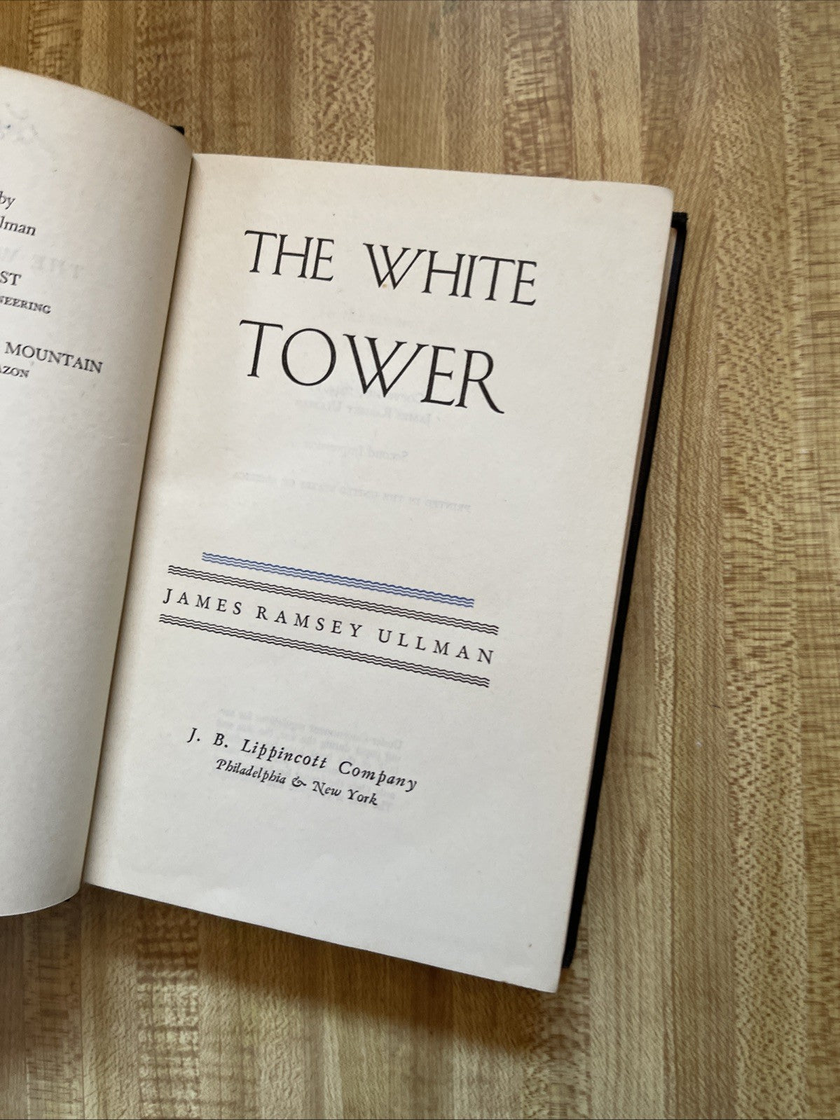 The White Tower Hardcover 