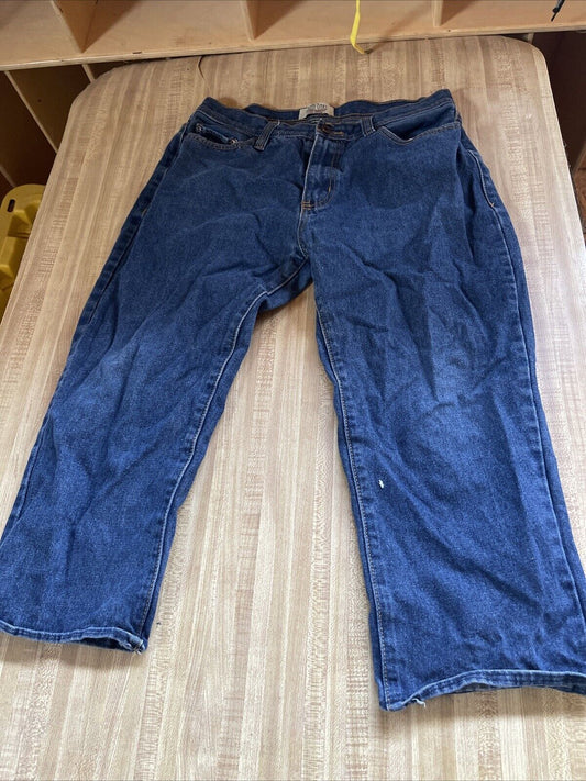 Seven Oaks Jeans 34x32 Marked But 34x28