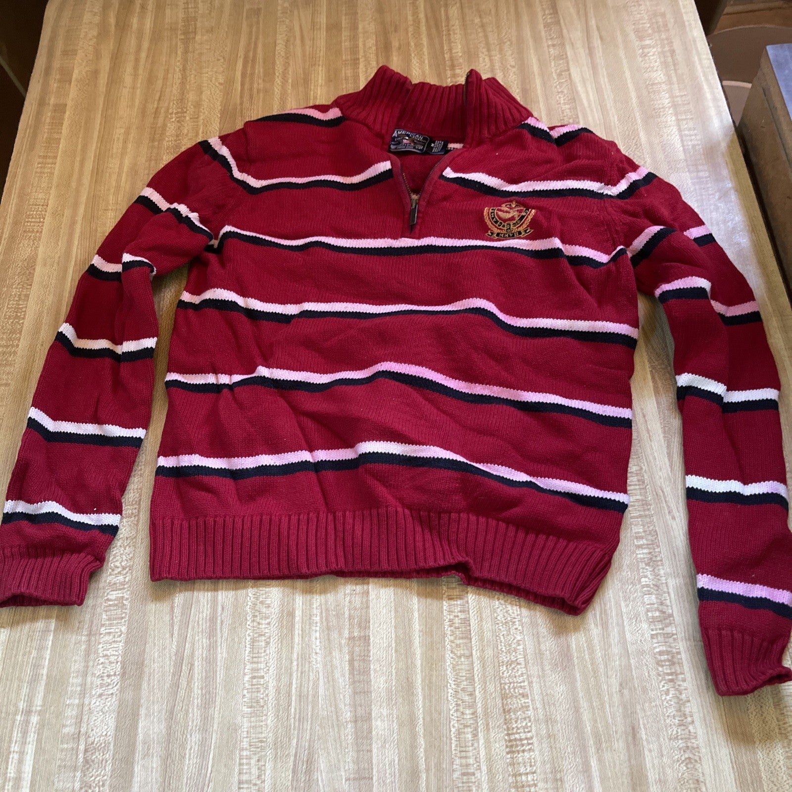 Vintage American Living Quarter Zip Medium 