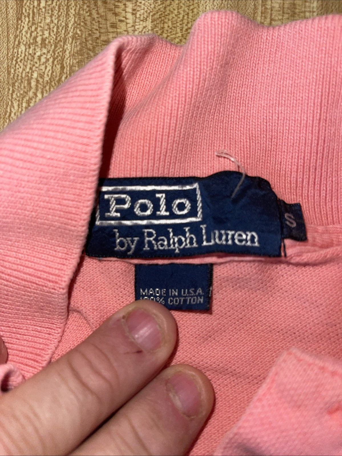 Vintage Polo Ralph Lauren Polo Small Made In USA 