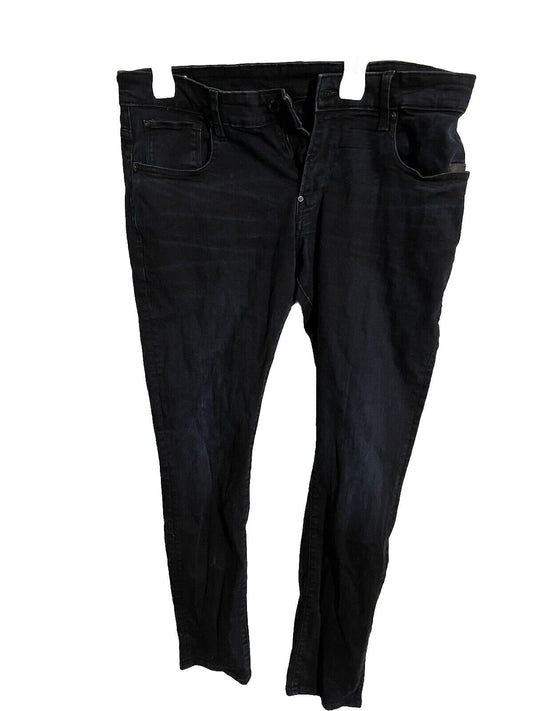 g-star raw men's revend skinny fit jeans 36x32