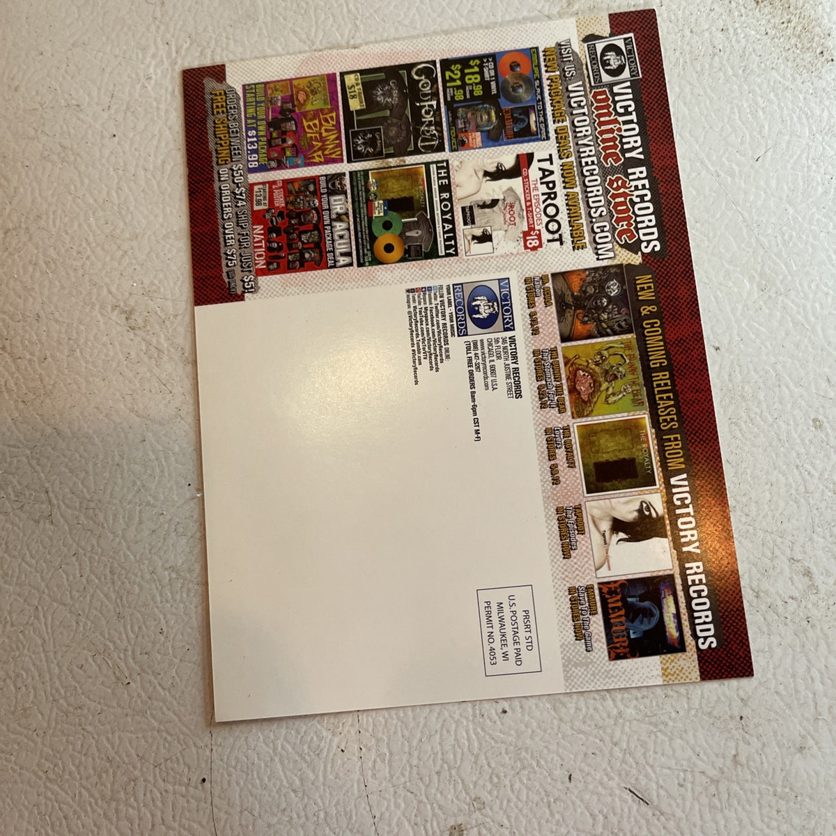 Victory Records Flyer 