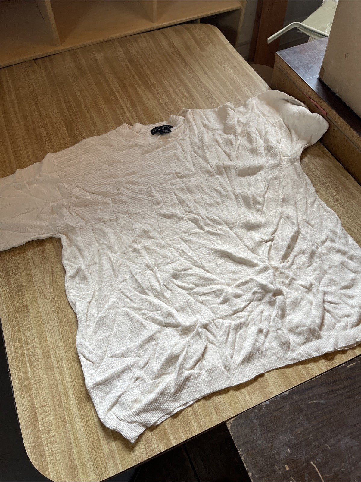 Anthology Silk Blend Top XL