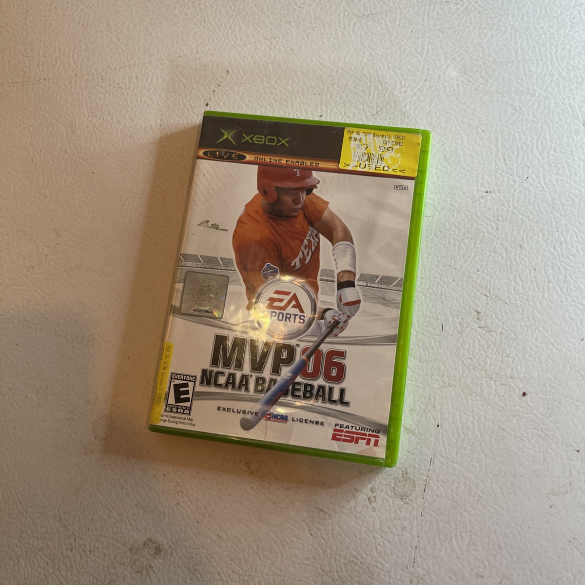 MVP 06 NCAA Baseball (Microsoft Xbox, 2006) CIB