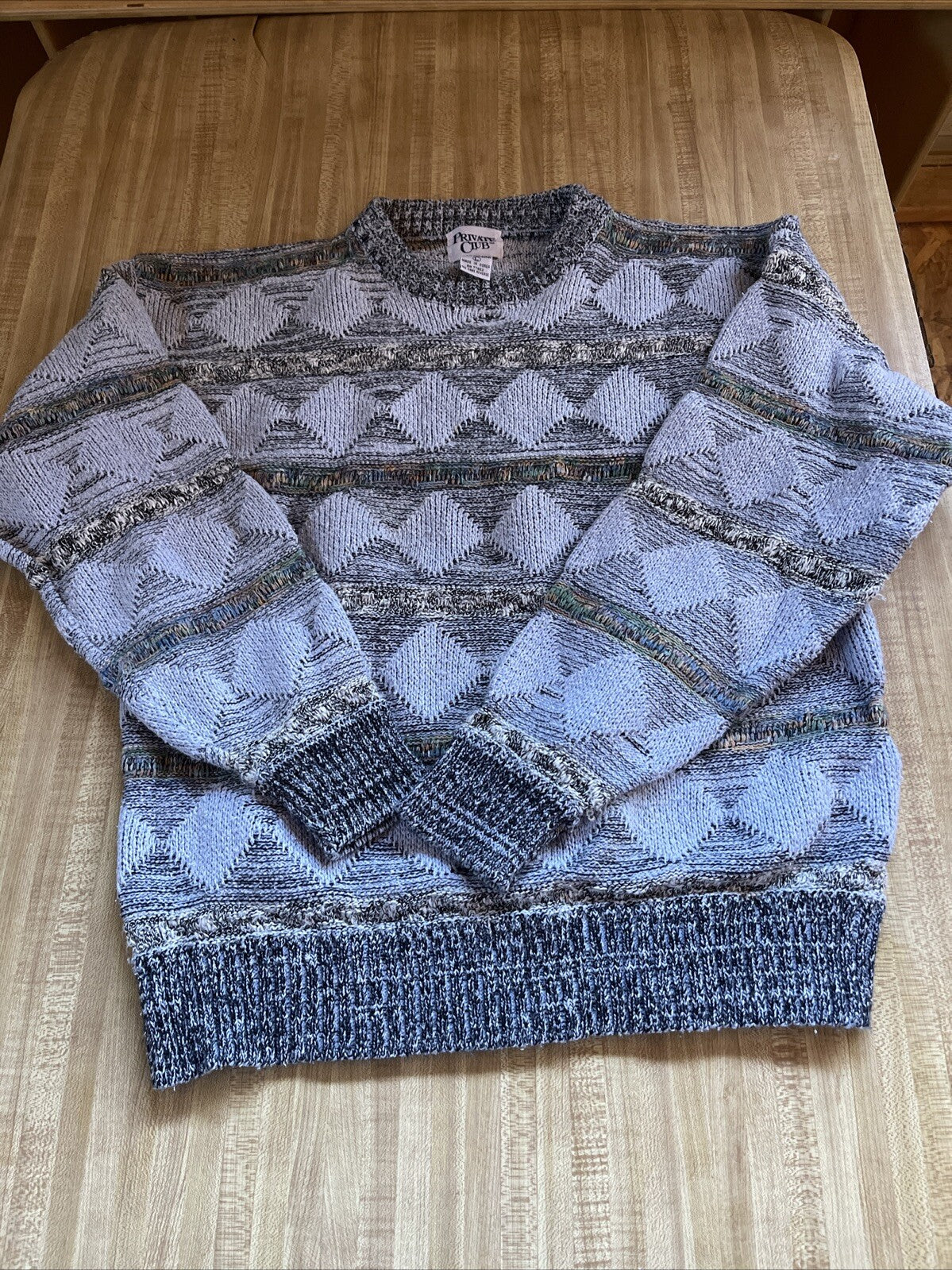 Private Club Sweater Large Vintage