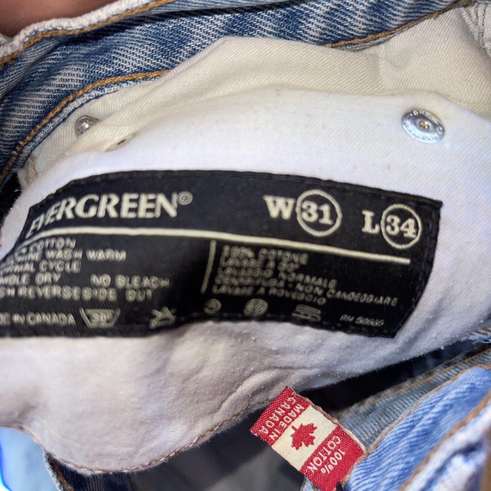Evergreen EVG Jeans 31/34
