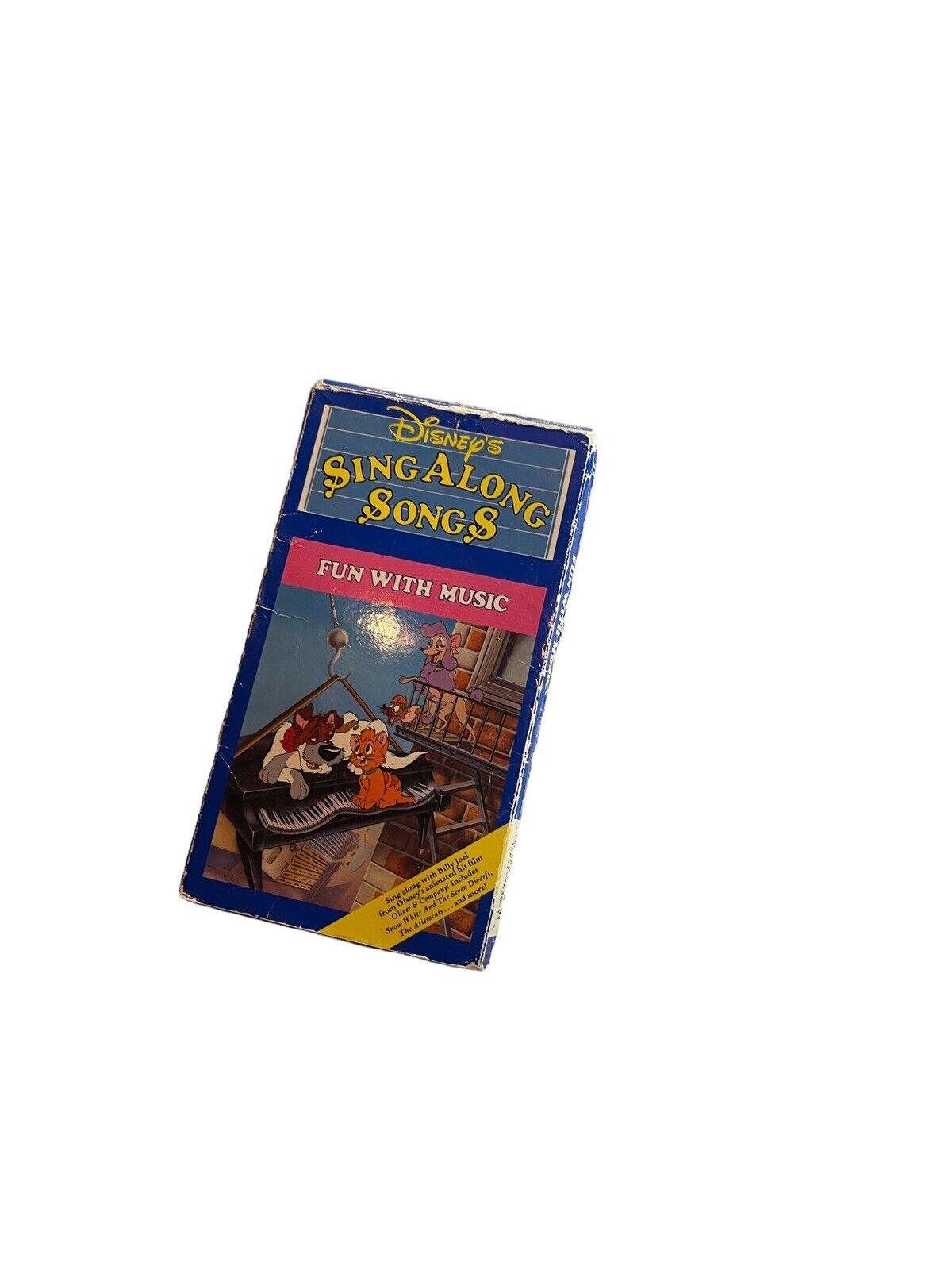 Disneys Sing Along Songs - Fun With Music (VHS, 1993)