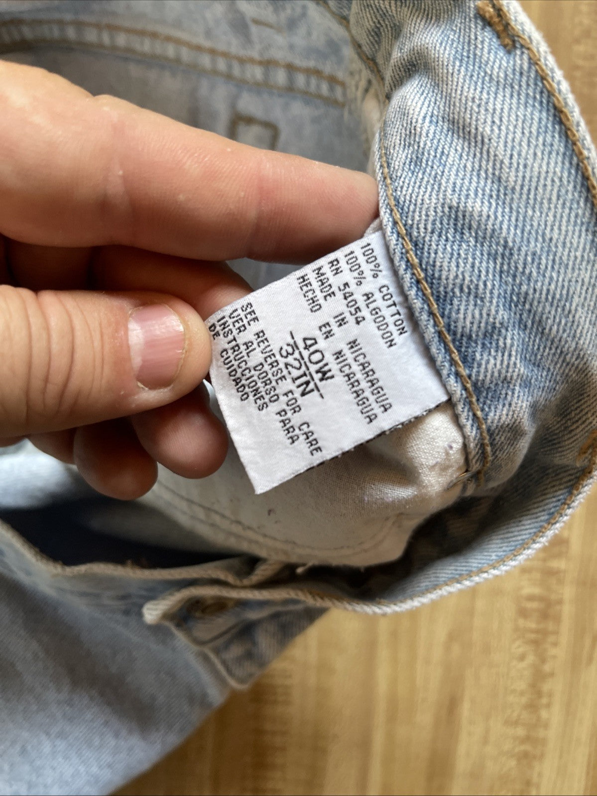 Bugle Boy Golden Crest Jeans 740 Relaxed 40/32