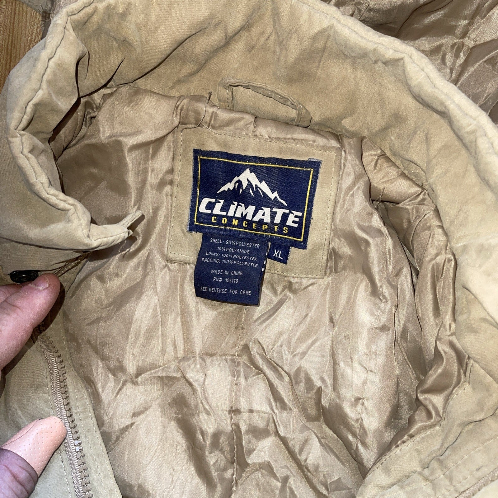 Vintage Climate Concepts Jacket XL