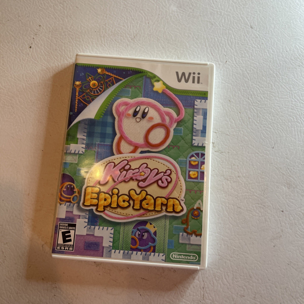 Kirbys Epic Yarn - Nintendo Wii CIB