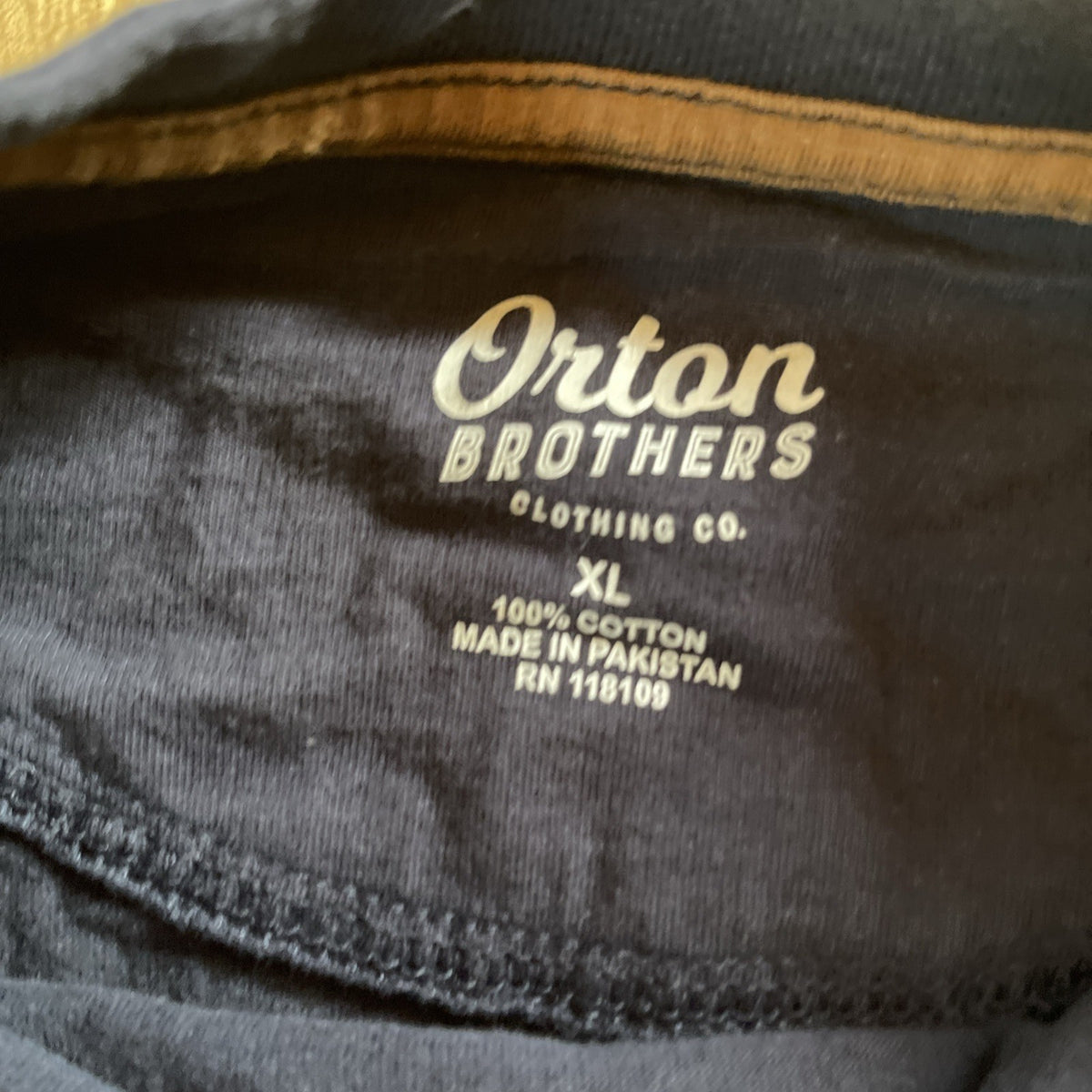 Orton Brothers Long Sleeve Pocket T Shirt XL