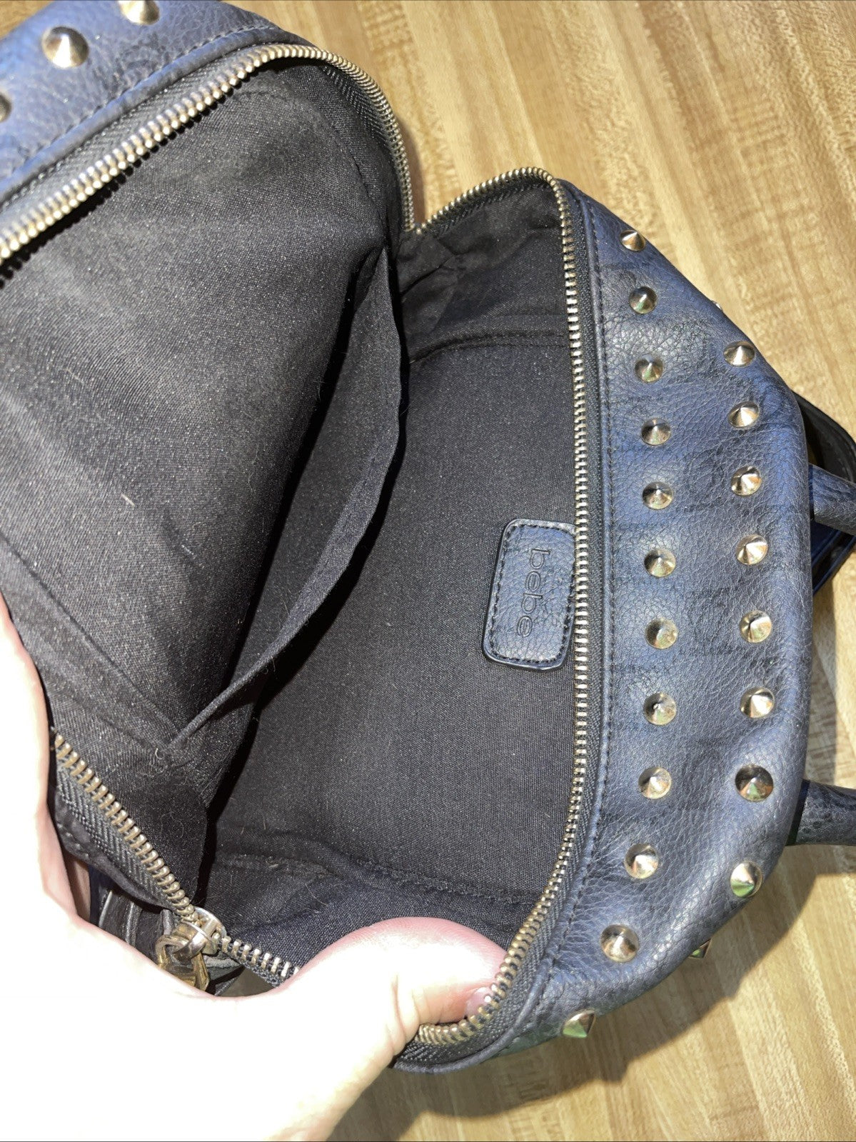 Bebe Goth Style Studded Purse