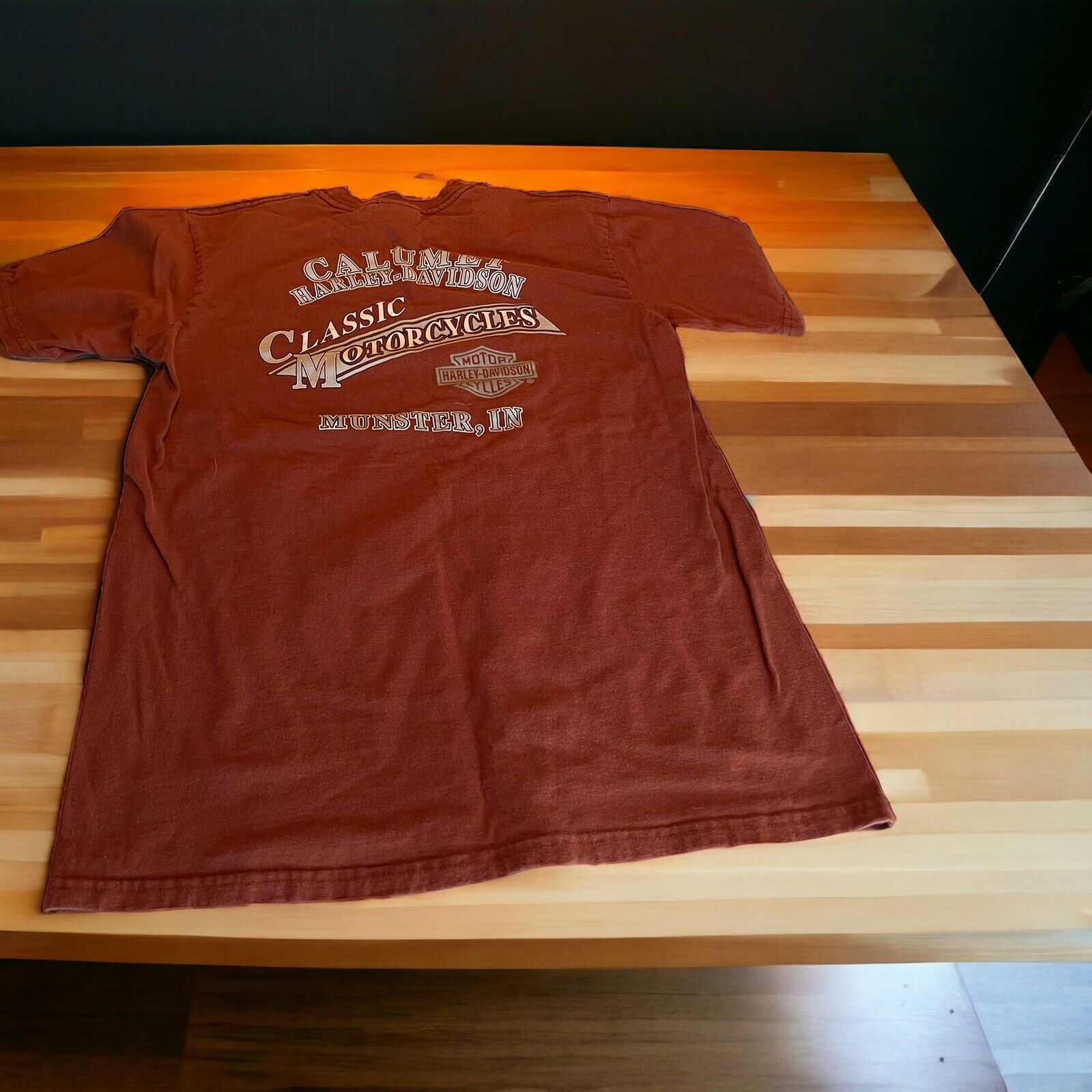 Calumet Harley Davidson T Shirt Medium 