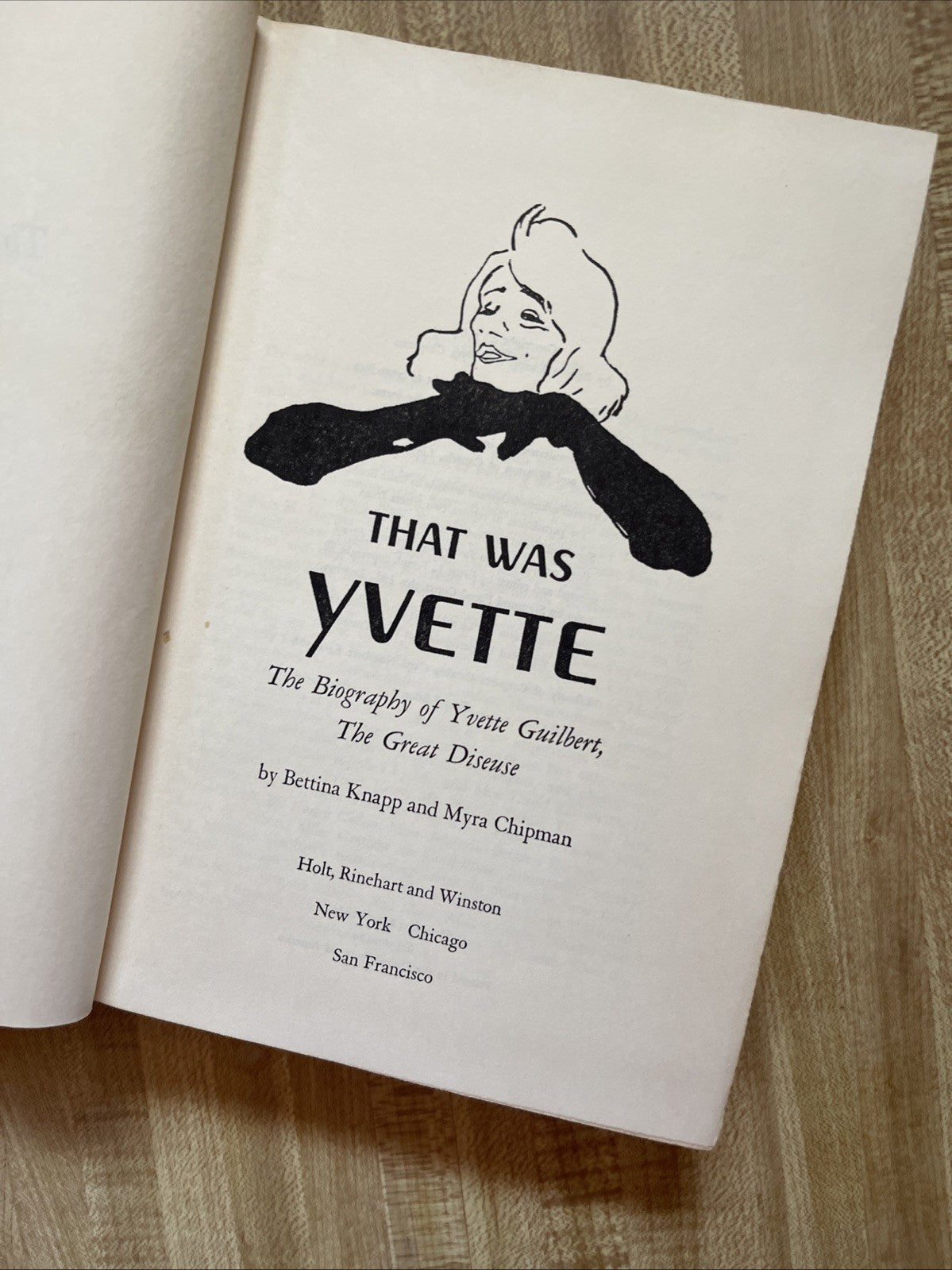 That Was Yvette Hardcover First Edition