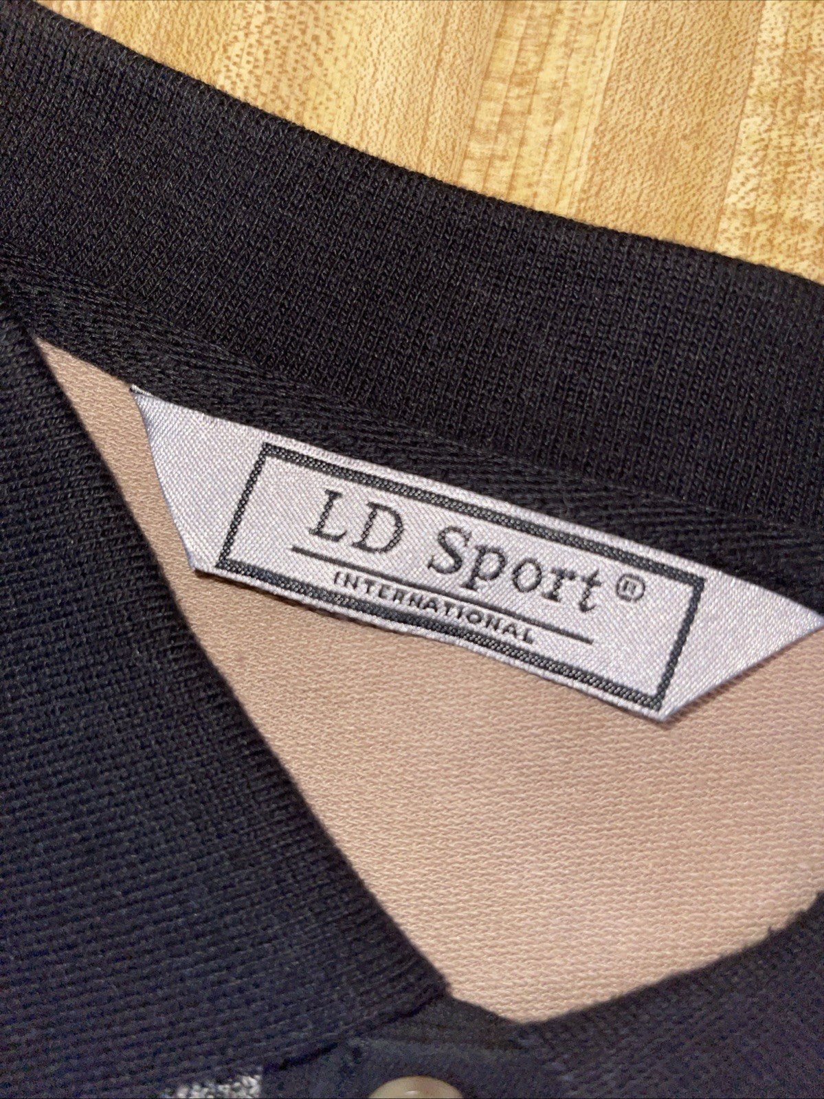 Vintage LD Sport Rugby Polo 3XLT  Stains
