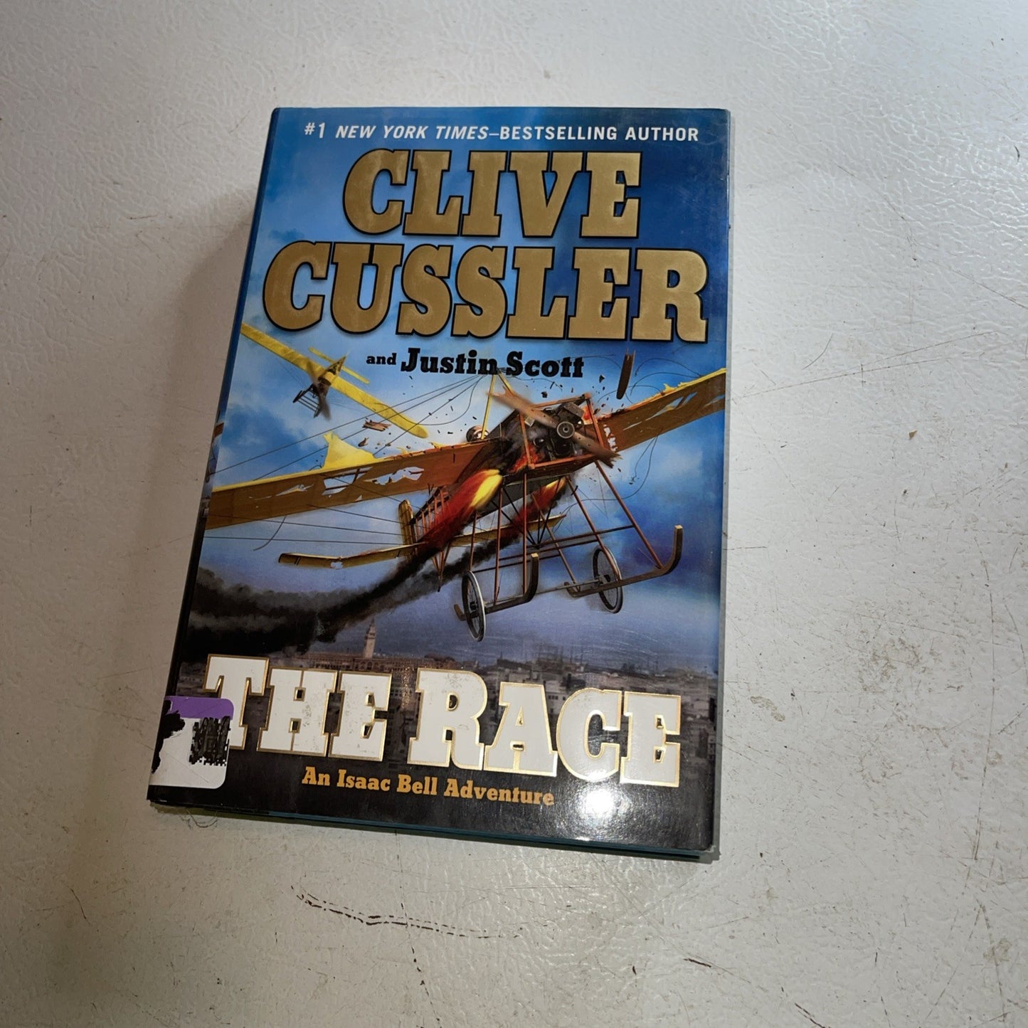 Race by Justin Scott and Clive Cussler (2011, Hardcover)