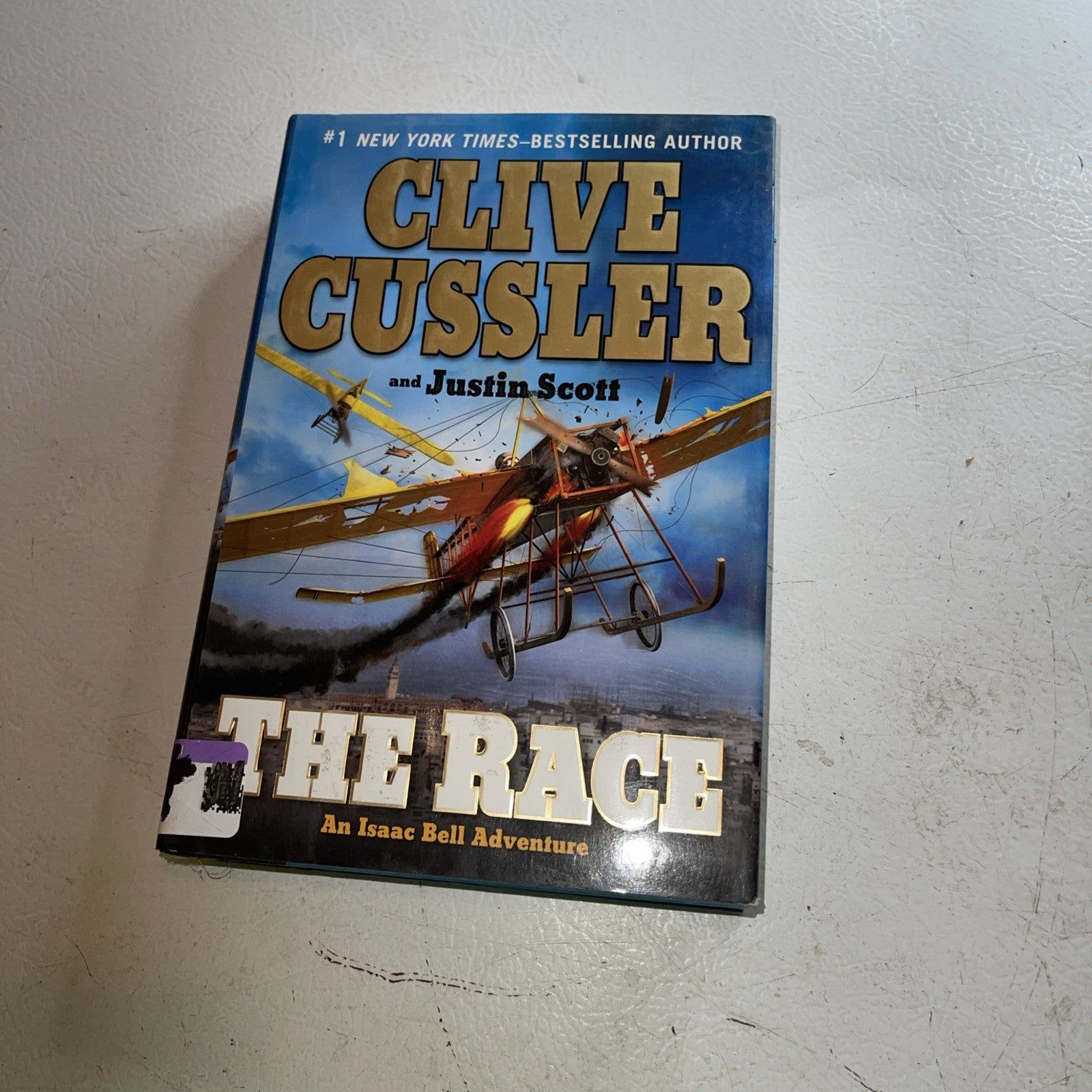 Race by Justin Scott and Clive Cussler (2011, Hardcover)