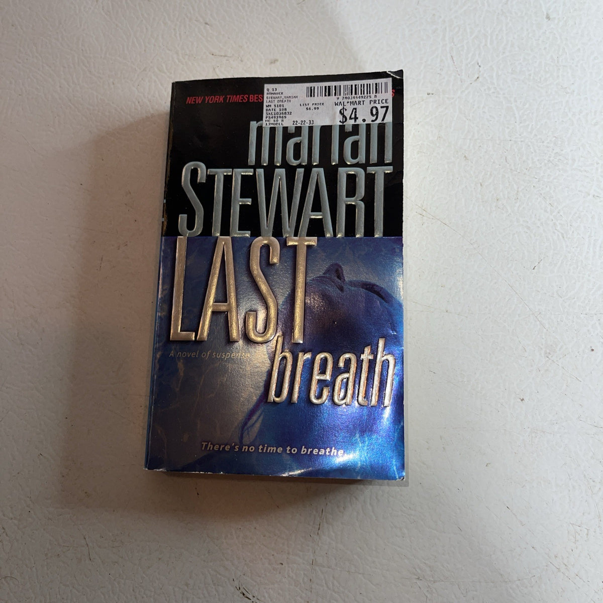 Last Breath : A Novel of Suspense by Mariah Stewart (2008, Mass Market)