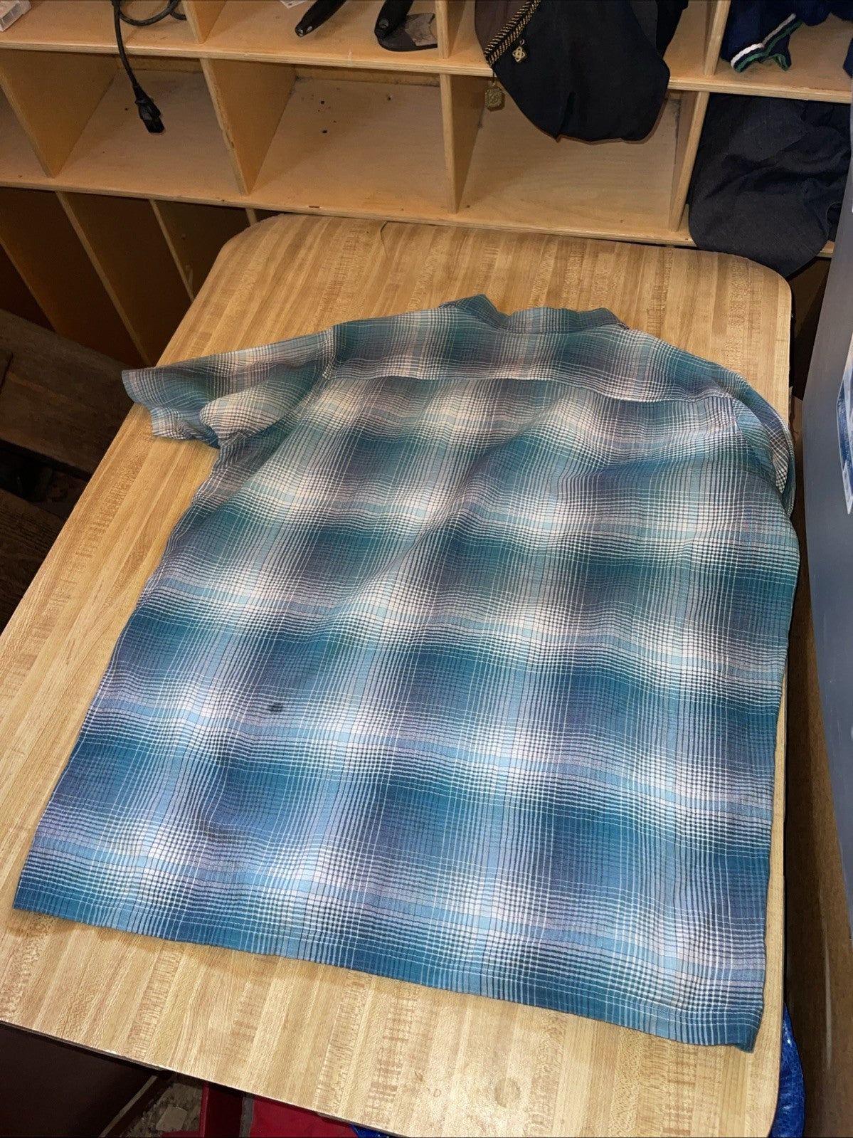 patagonia organic cotton button up xl