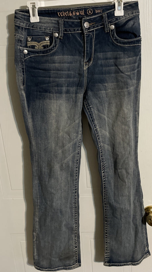 Rebel & Soul Jeans Bootcut 8