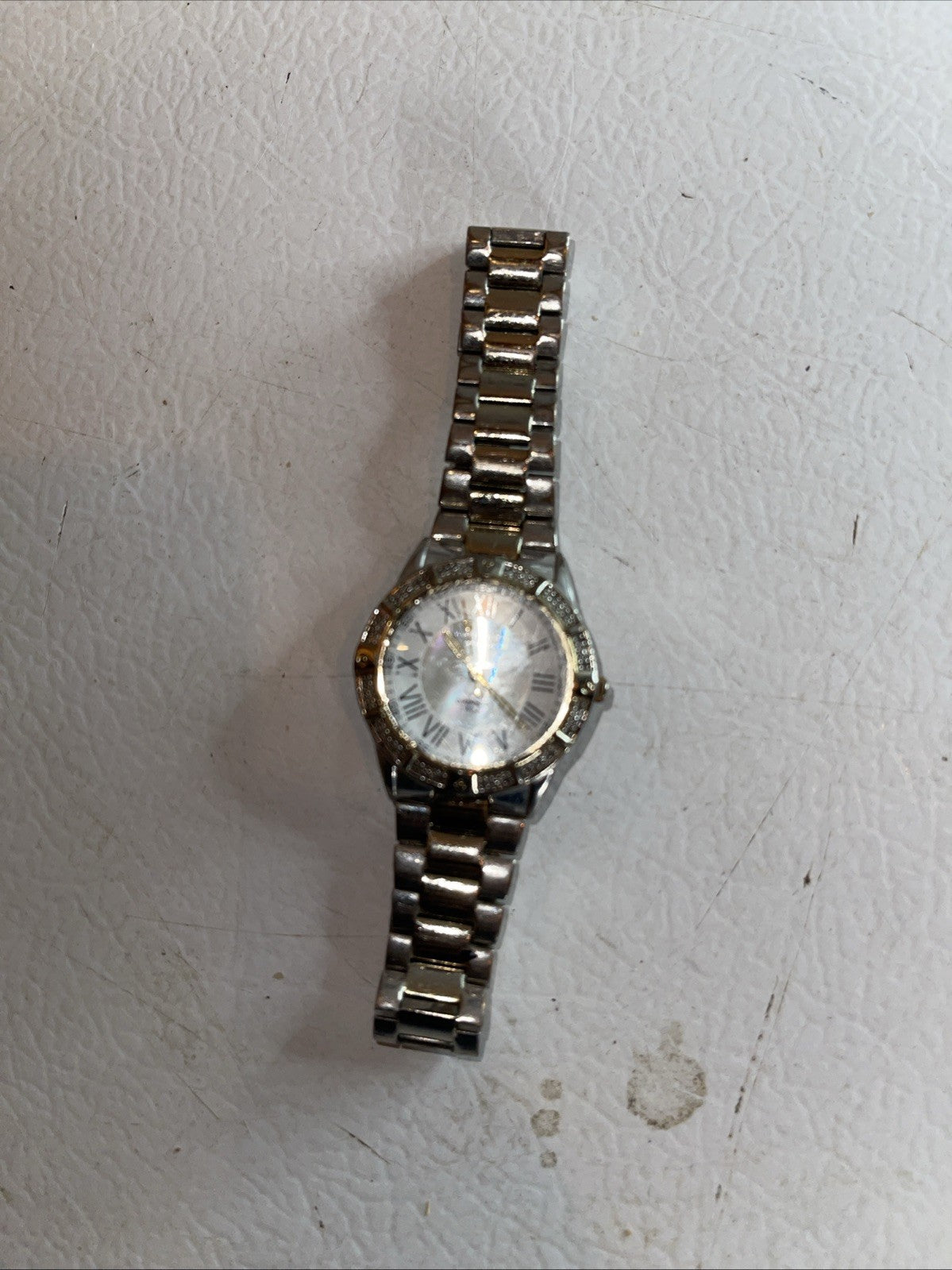 Anne Klein Diamond Swiss Watch Needs Battery 