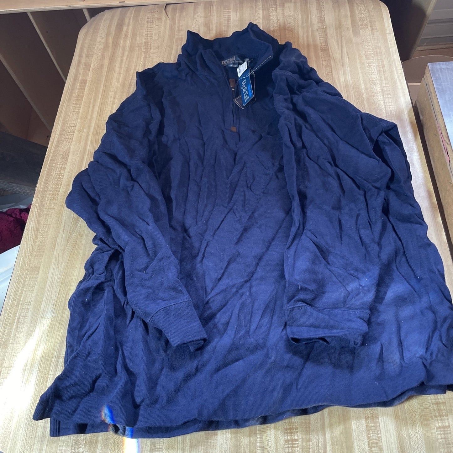 Deadstock Polo Ralph Lauren Quarter Zip 3XB 