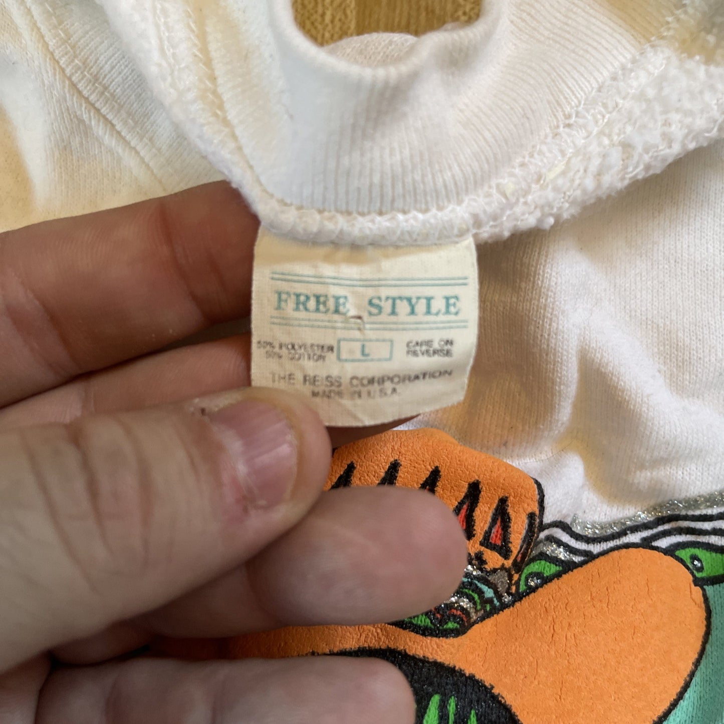 Vintage Freestyle Sweatshirt 1992 Large 