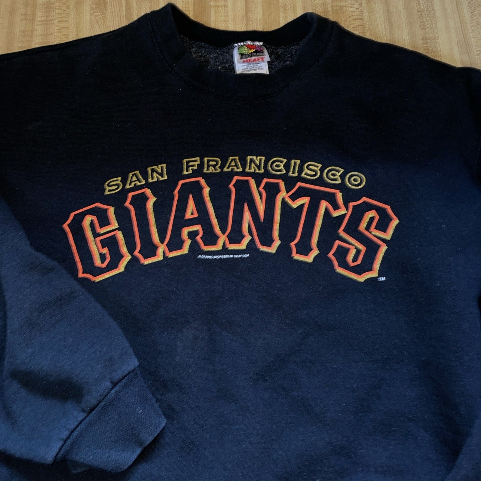 Vintage San Francisco Giants Sweatshirt 2002 XL