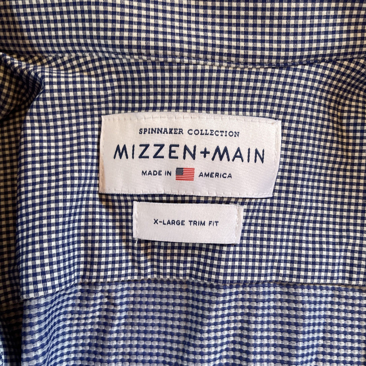 Mizzen Main Spinnaker Collection Button Up XL Trim Fit