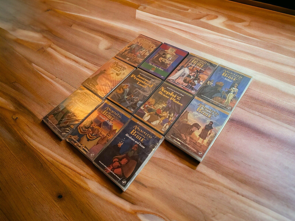 nest animated bible story dvd Lot