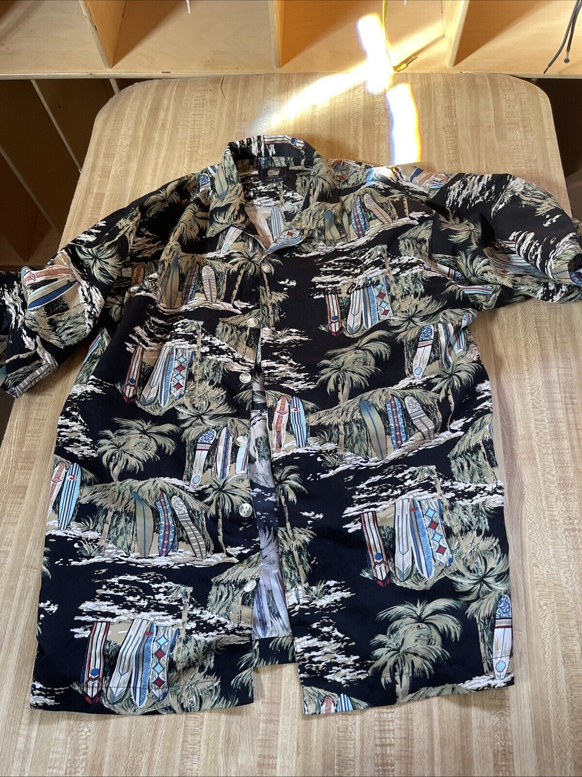 Daniel David Hawaiian Shirt Eureka Casino Branded Large 
