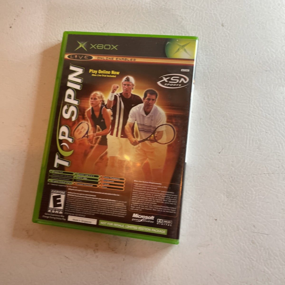 NCAA Football 2005 Top Spin Xbox 
