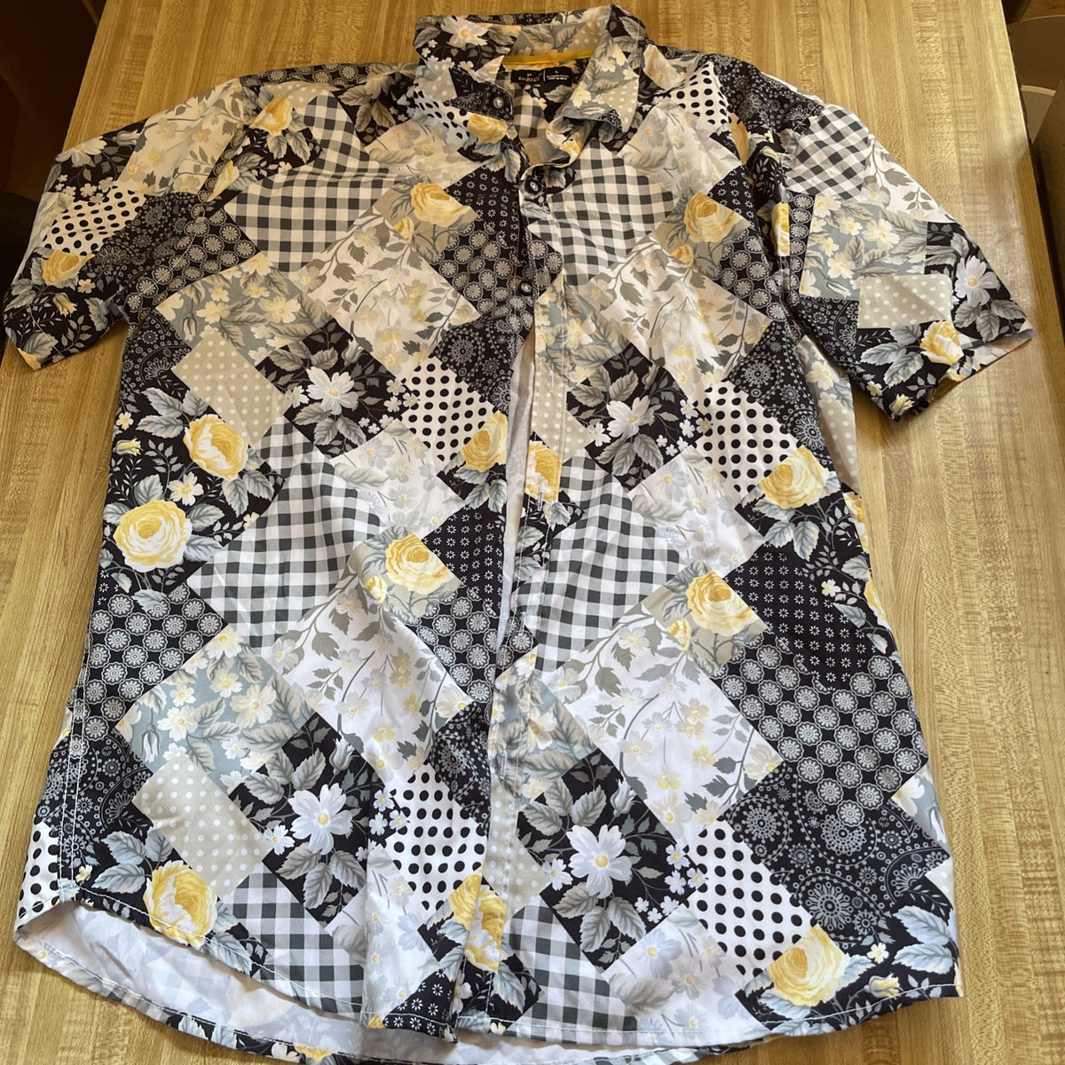Public Record Button Up Large 