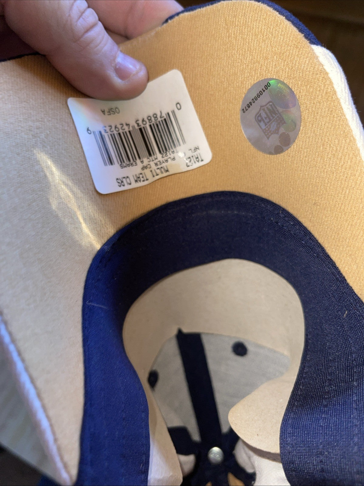Deadstock Reebok Rams Hat One Size 