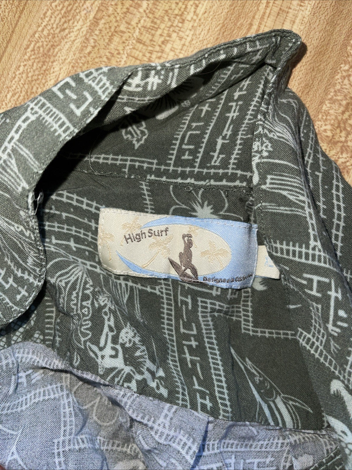 high surf hawaiian shirt xl