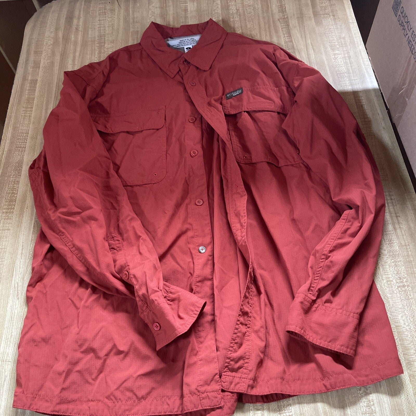 Columbia Vented GRT Shirt Large