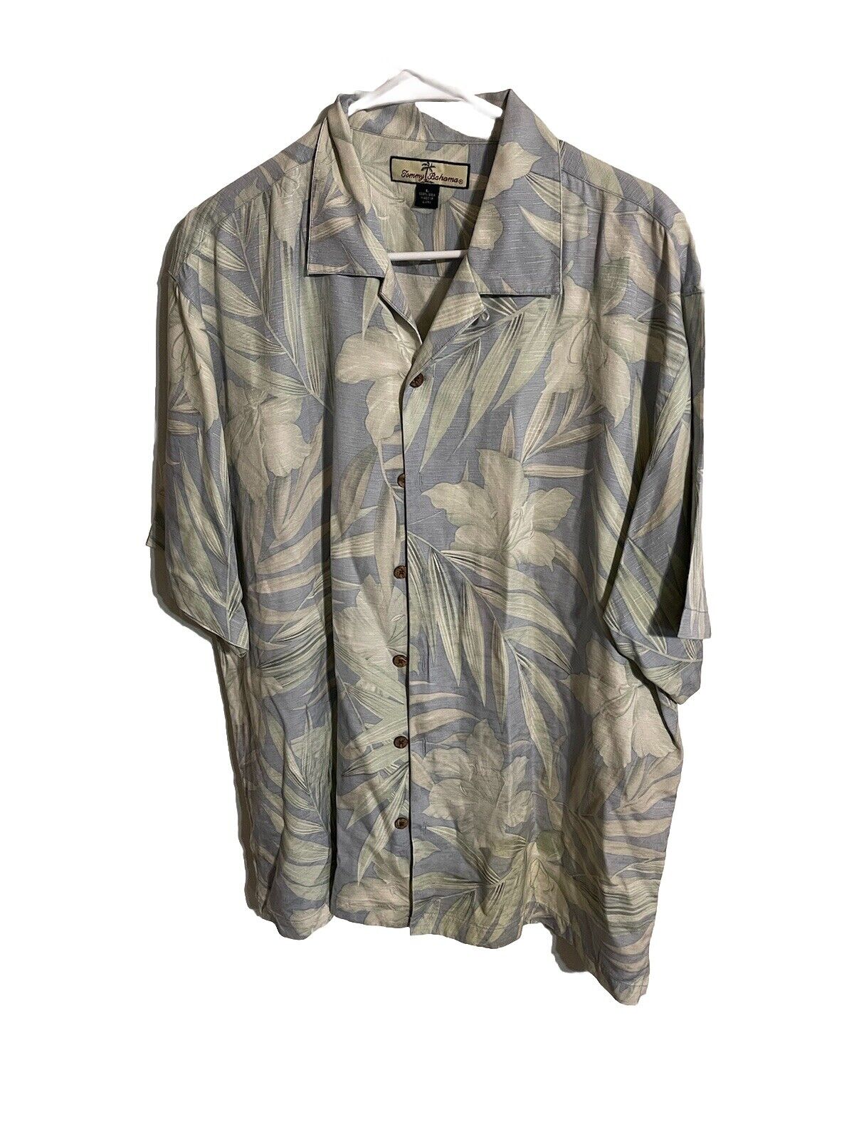 Tommy Bahama Silk Shirt Large