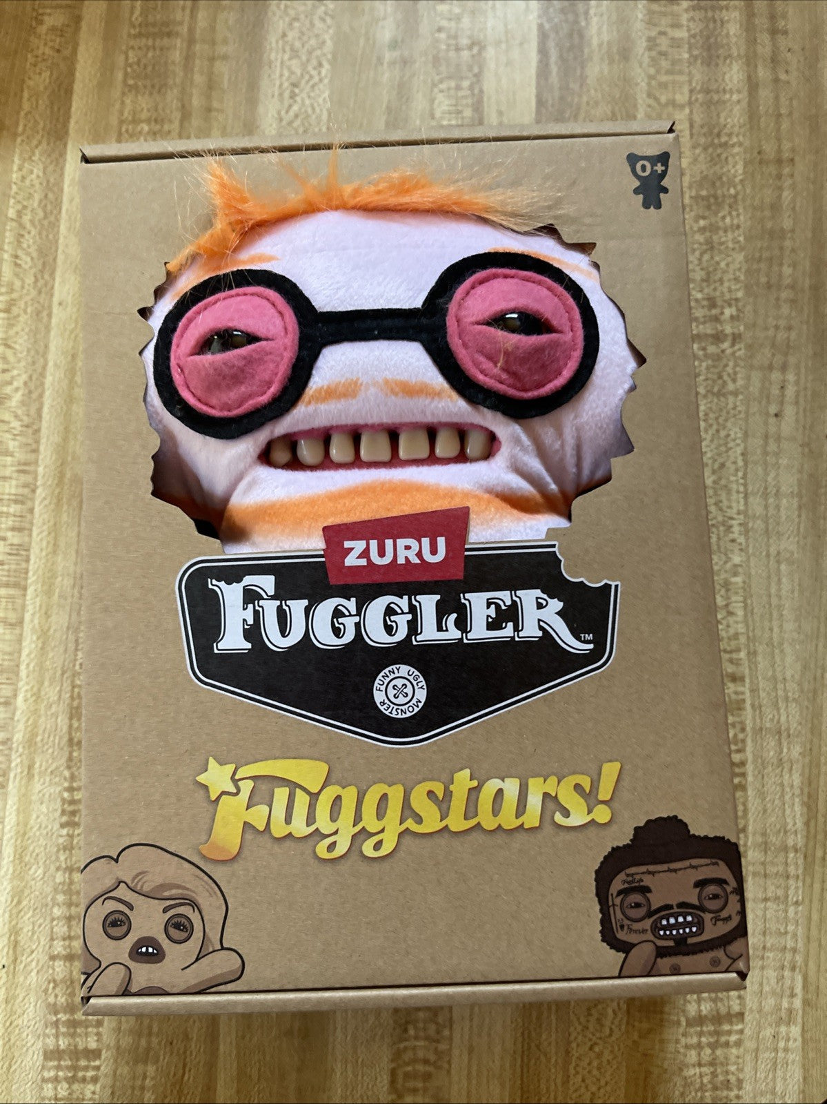 Zuru Fuggler Fuggstars ED SHEERAN GUNKY GOOBER Funny Ugly Monster NEW SEALED!!