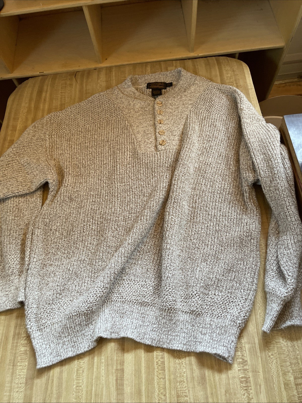 Vintage Eddie Bauer Sweater Large Made In USA 