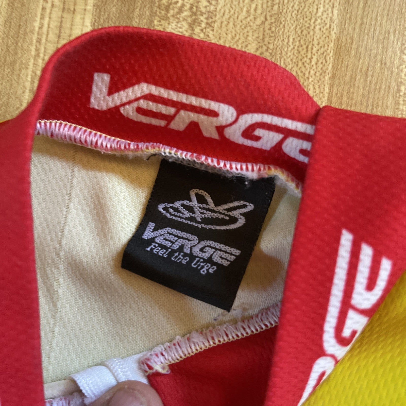 verge cycling jersey Large 
