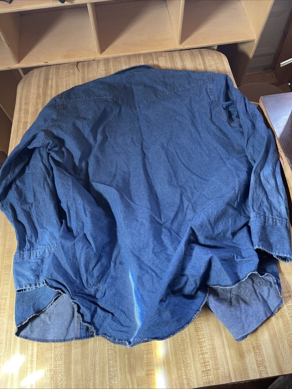 Wrangler Denim Pearl Snap XLT 