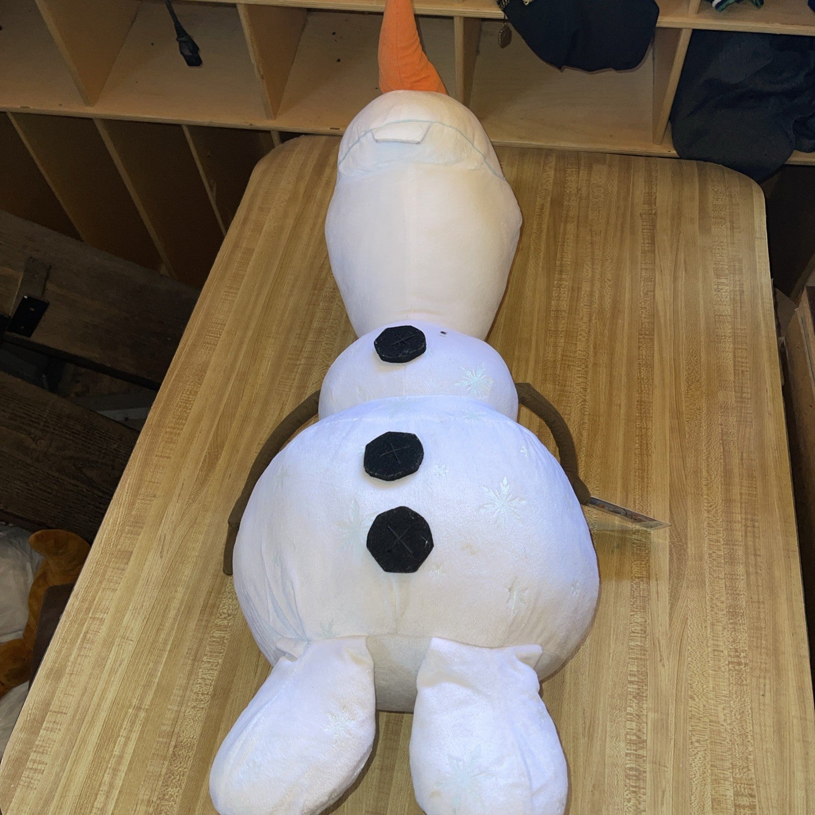 Disney Frozen Olaf Snowman 26"  Extra Large Plush Stuffed Animal Snowman Elsa