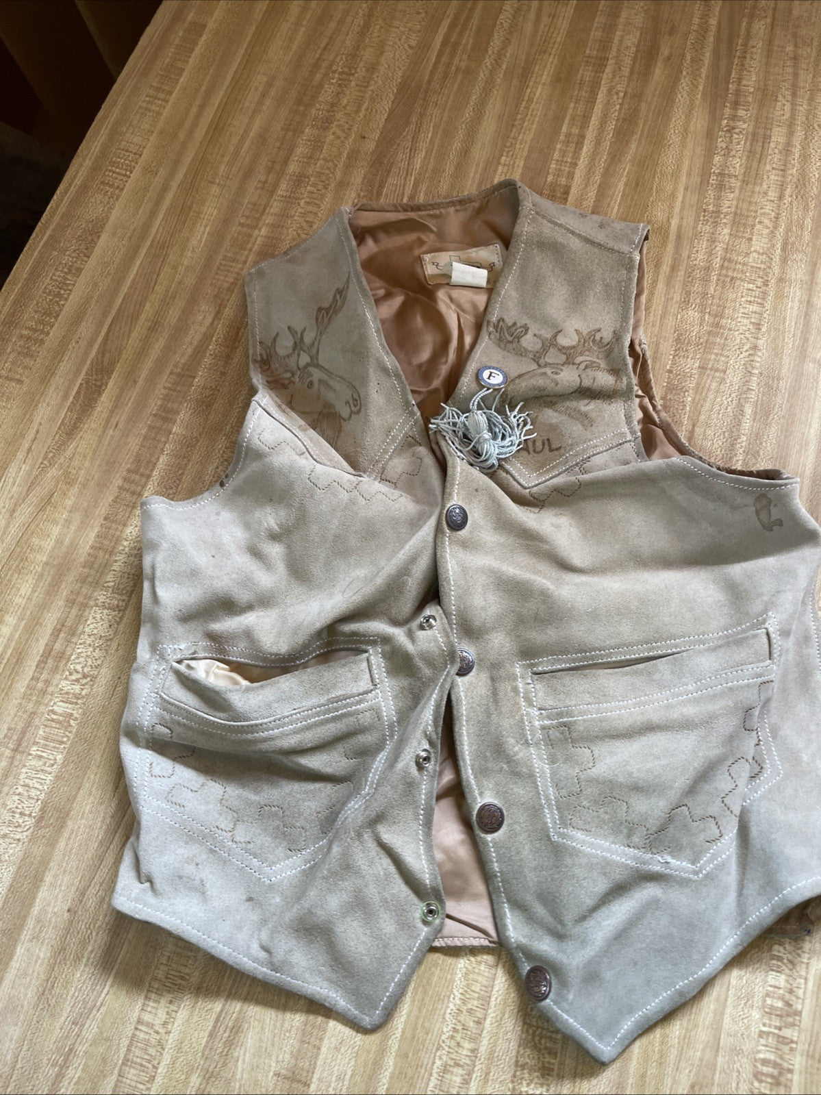 Vintage Texco Leather Vest