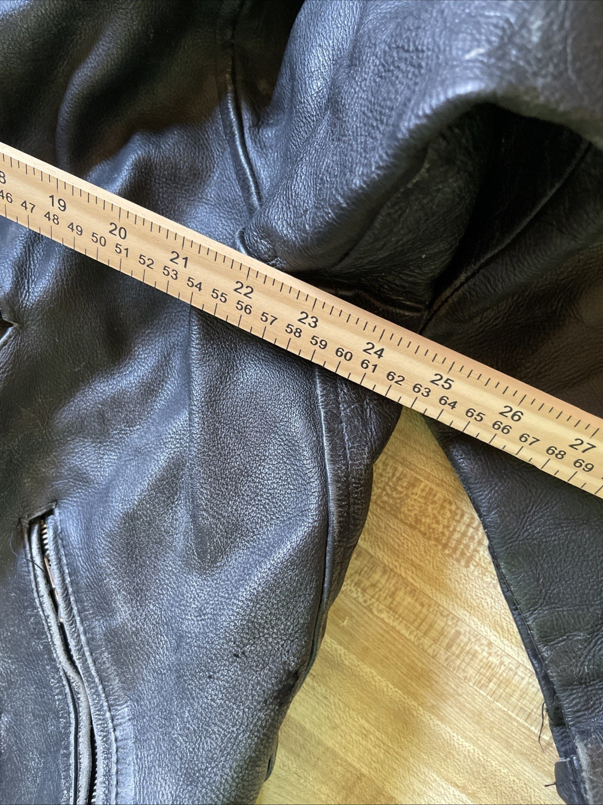 Vintage Paramount Leather Motorcycle Jacket 